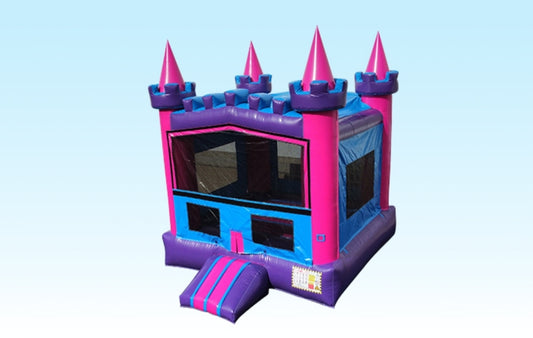 Pink & purple castle jumper